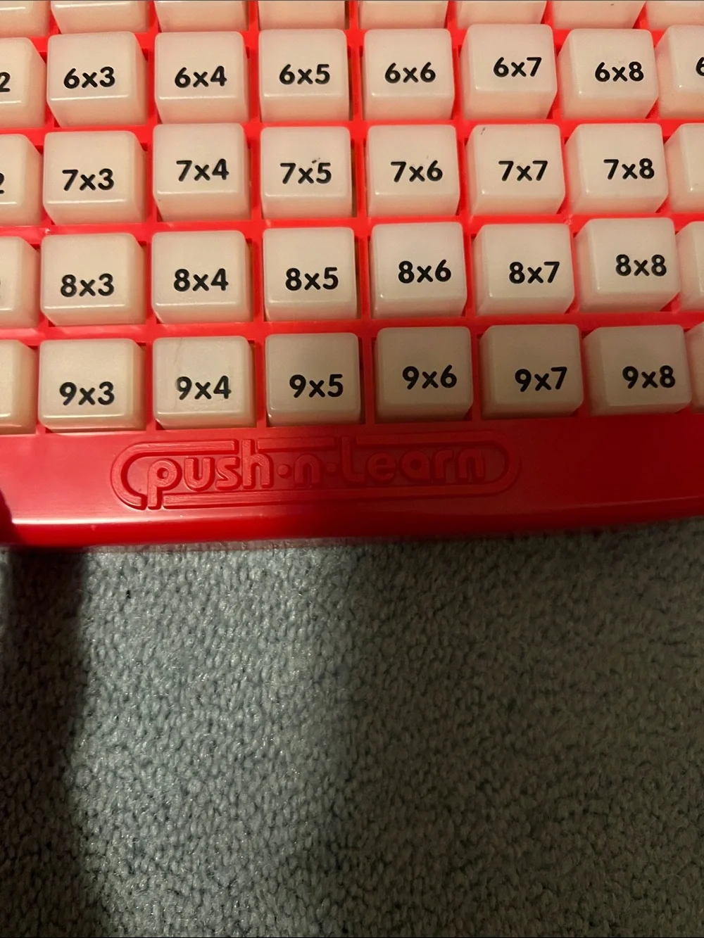 Vintage Educational Kids Flash Cards & Number Learning Boards